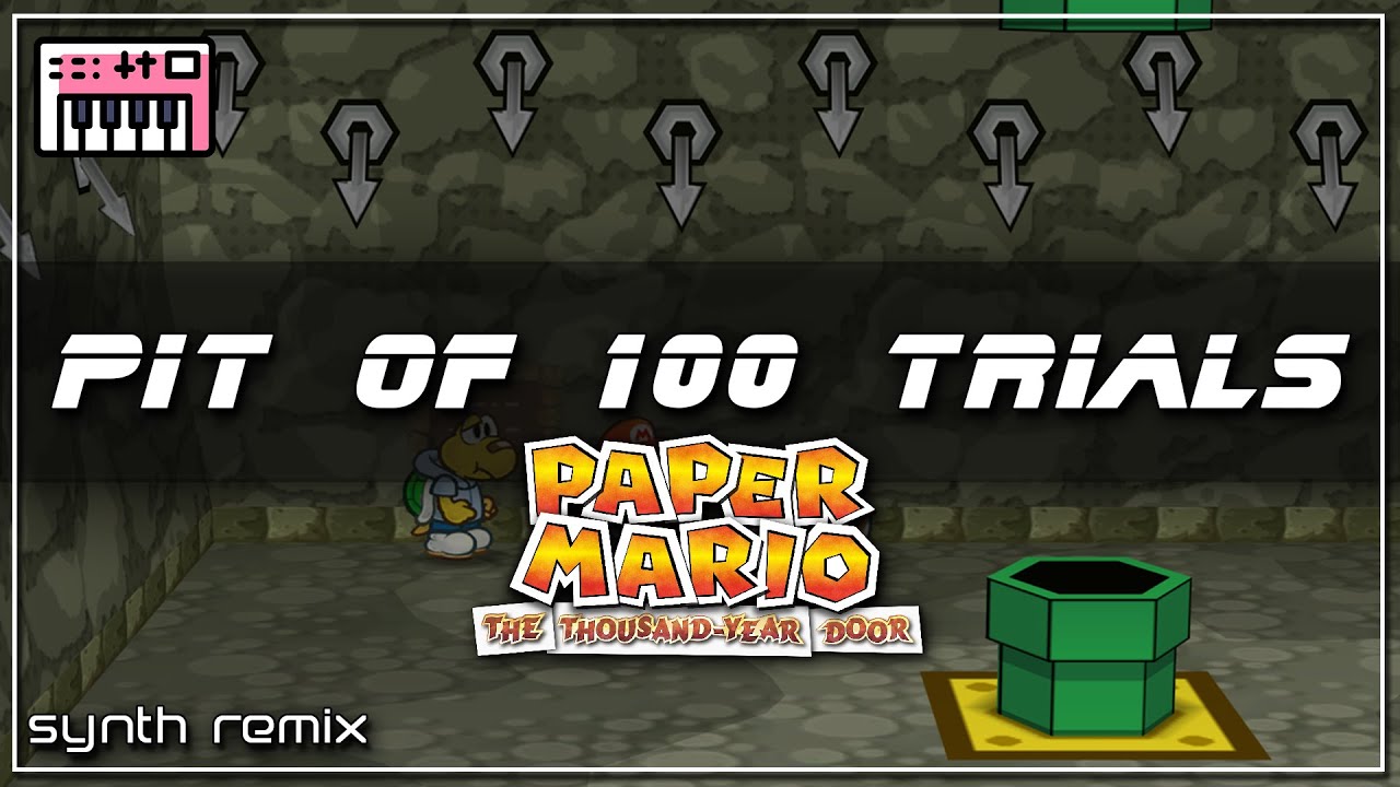 Paper Mario TTYD Pit of 100 Trials (Synth Remix) metro libra