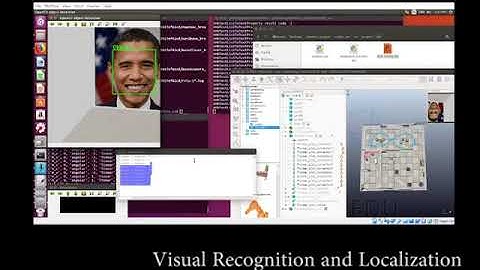 ROS and V-REP for Robot Mapping and Localization Demo