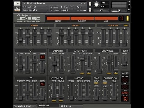 CL-Projects JD-850 synth library review - SoundsAndGear.com