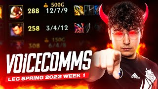 THE NEW UNKILLABLE DEMON LORD?! | LEC 2022 Spring Week 1 Voicecomms