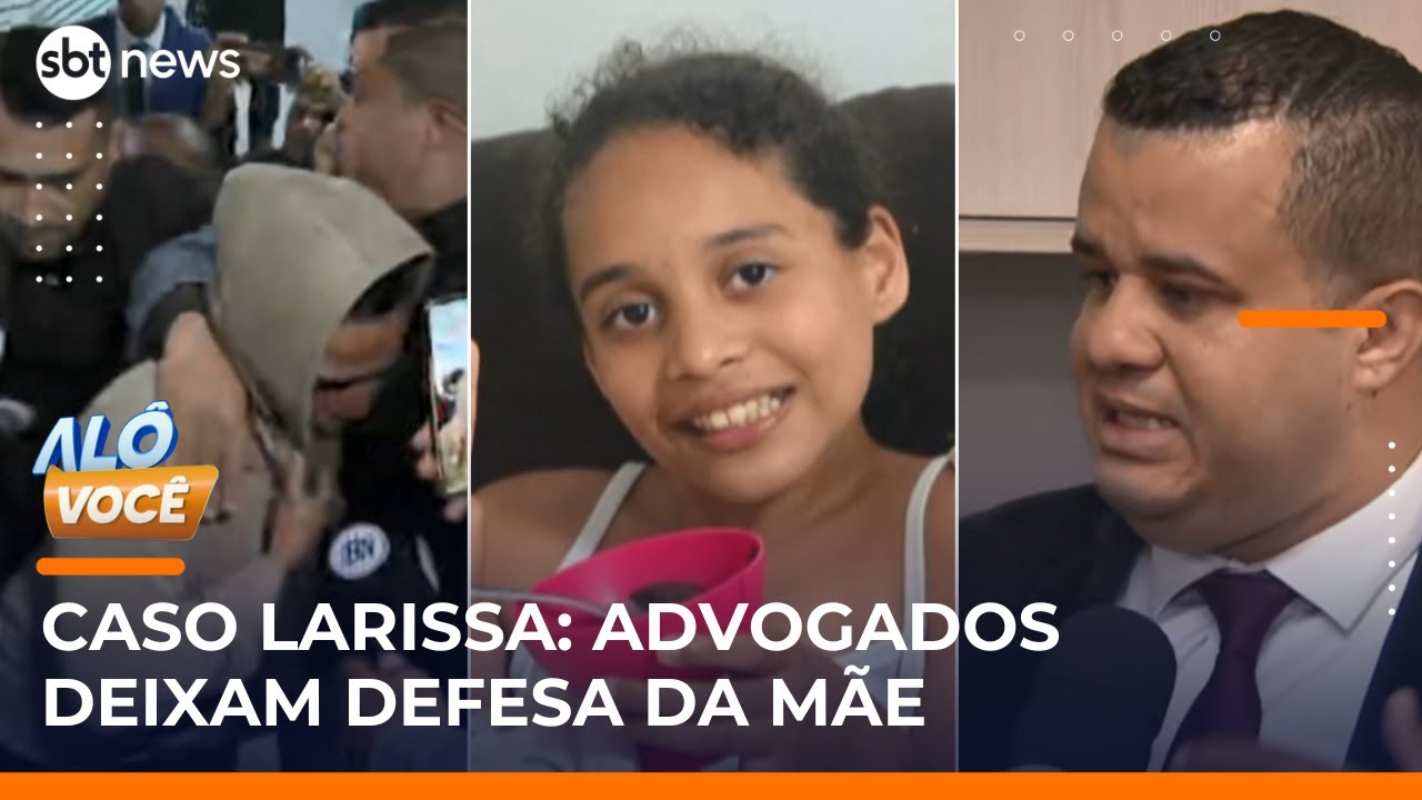 Advogado deixa defesa da mãe de Larissa Manuela e segue com o pai | #AloVoce