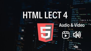 Learn HTML Audio & Video in 5 Minutes - Html Course - Part 4 - Web Content