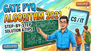 Algorithms | GATE CS PYQ 2021 Set 1