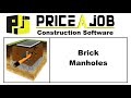 Estimating Brick Manholes - Price A Job