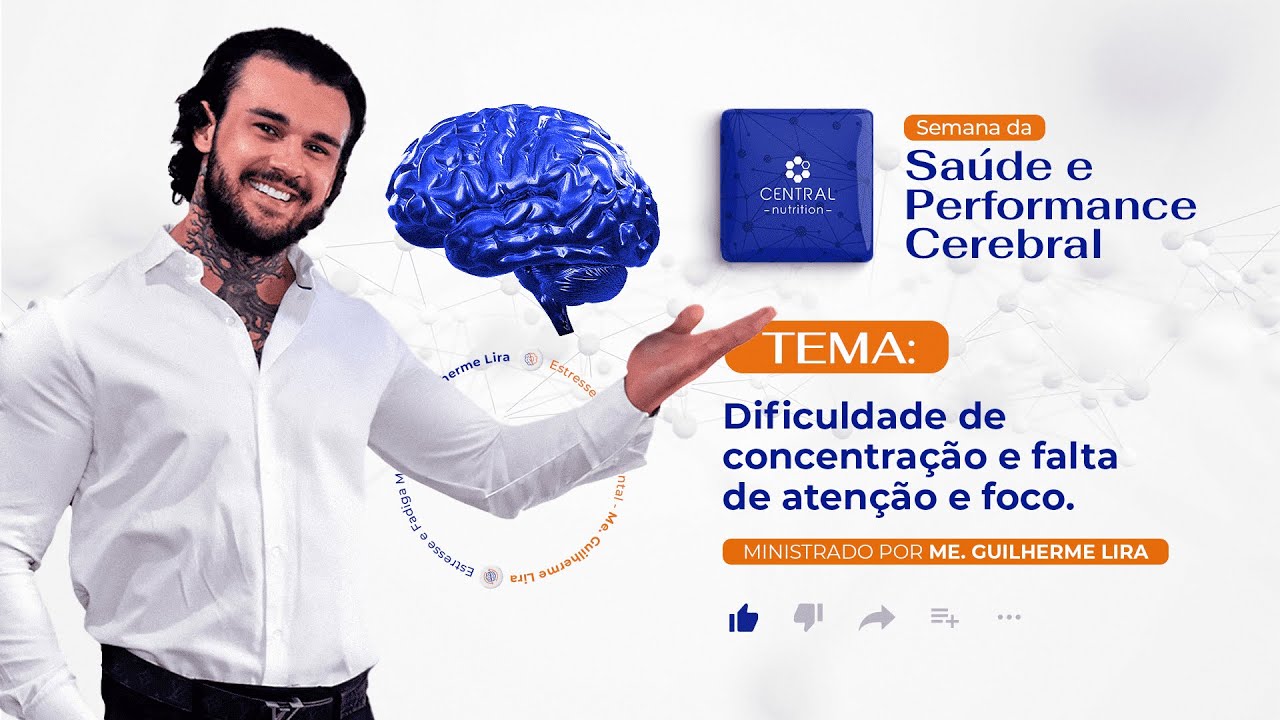 SEMANA DA SAÚDE E PERFORMANCE CEREBRAL  | Aula com ME. Guilherme Lira