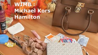 What's In My Bag: Michael Kors Hamilton
