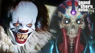 GTA 5 Mod - Pennywise Hạ Sát Quái Vật Kinh Tởm | Big Bang Liên Hệ Q...