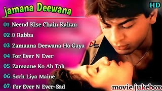 Zamaana Deewana Movie All Songs~Shahrukh Khan~Raveena Tandon~movie jukebox @World Music Day