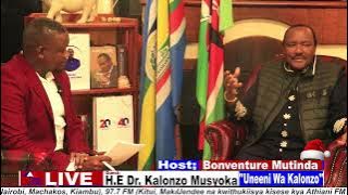 One on One with Dr. Stephen Kalonzo Musyoka