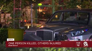 Bentley Crashes Into Miami Beach Outdoor Cafe Killing One 850 Wftl