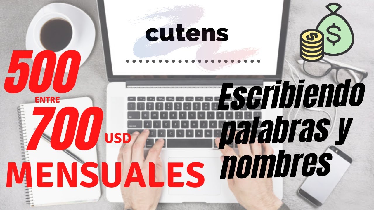 Como GANAR DINERO ESCRIBIENDO palabras o nombres por (MÉTODO