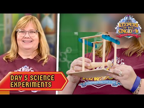 Tests of Strength & Battering Ram! | Keepers of the Kingdom VBS: Day 5 Science Experiments