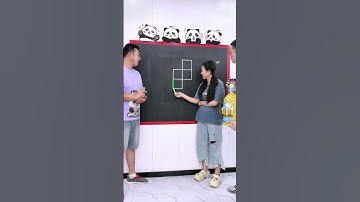 Falling block puzzle game .Can you draw the whole thing in one stroke?😜😎👻 #challenge #funny #games
