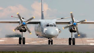 АН-26 С ГРОМКИМ ЗВУКОМ + ПОРШНЕВОЙ БОНУС В КОНЦЕ / Аэродром Кубинка