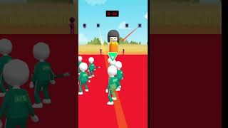 Squid Game😱One Mistake Game Over 😈 #shorts #squidGame #GamingShorts #ViralGame