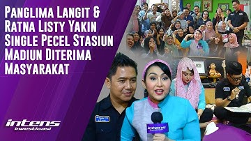 Panglima Langit & Ratna Listy Launching Single Pecel Stasiun Madiun | Intens Investigasi | Eps 4311
