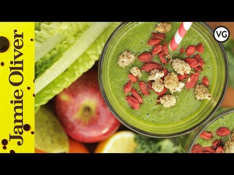 Big Green Breakfast Smoothie | Amber Locke