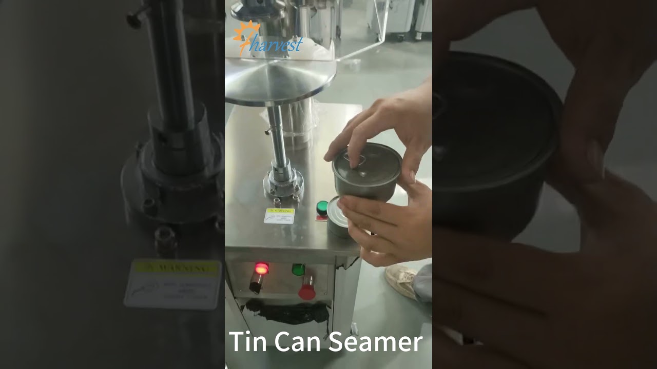 Metal Can Easy Open Lid Seamer Machine , Semi-Automatic Can Closing Machine ,Can Sealer 