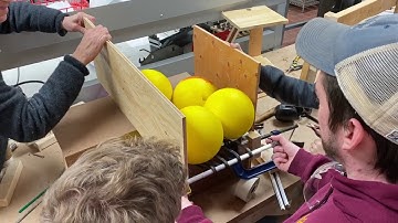 FRC 6328 Roller Funnel Hopper Prototype Rev 1 FIRST Robotics 2020 Infinite Recharge