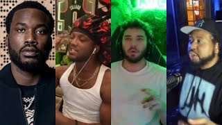 Meat Chasers! Akademiks, Yourrage, Adin Ross & Big Aj heated conversation about Meek allegations!