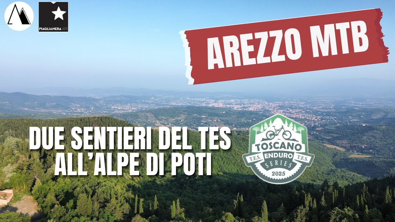 Arezzo MTB -  DUE SENTIERI DEL TES ALL’ALPE DI POTI