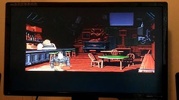 Amiga ScummVM AGA - Full Throttle Fight Sequence