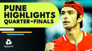 Musetti Rivals Majchrzak; Ruusuvuori, Vesely & Sousa Play  | Pune 2022 Highlights Quarter-Finals