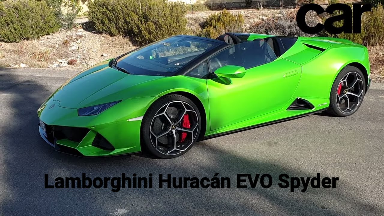 Lamborghini Huracán EVO Spyder | Primera prueba / Test / Review en español  / Revista Car - YouTube