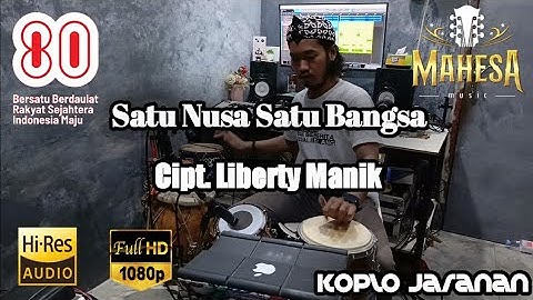 SATU NUSA SATU BANGSA ll COVER KENDANG ll HUT RI KE 80 TAHUN 🇮🇩🇮🇩🇮🇩