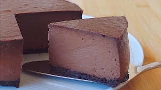 Chocolate New York Cheesecake | Easy Cheesecake Recipe