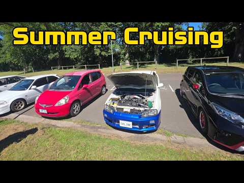 Taking my Skyline on a cruise with the fellas.