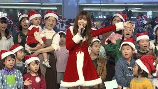 倉木麻衣、サンタ衣装でクリスマスライブ