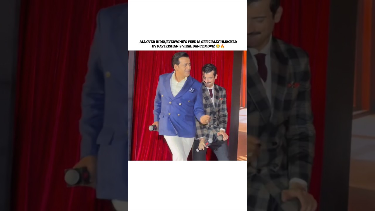 You Open Your Feed in India And Ravi Kishan’s Dance Is EVERYWHERE😂 #shorts #shortvideo #shortsfeed