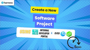 Create a new Software Project in 5 minutes using Harness IDP and CI/CD | New Service Onboarding Demo