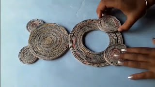 5 Unique Newspaper Craft Ideas | Best Out Of Waste Newspaper | Home Decor Ideas