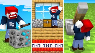 6 PRANKS, die UNSICHTBAR SIND! - Minecraft