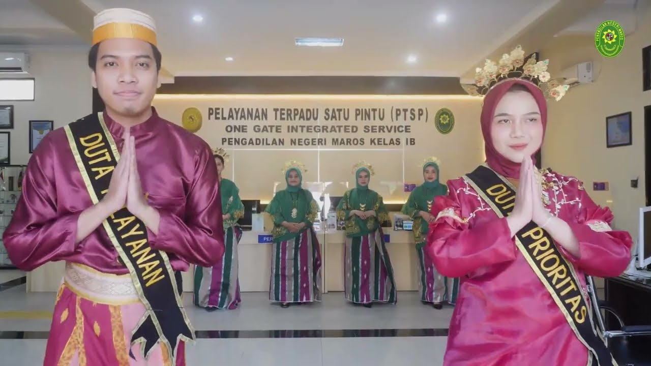 VIDEO PROFIL PELAYANAN TERPADU SATU PINTU (PTSP) PENGADILAN NEGERI MAROS TAHUN 2023