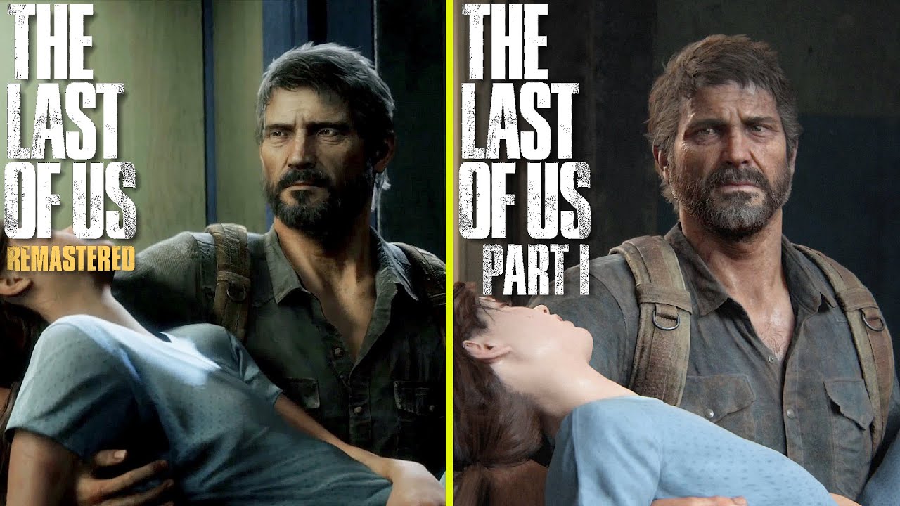 THE LAST O OF US PART I  Remaster Vs Remake (COMPARAÇÃO GRÁFICA) e Análise  4k 60fps 