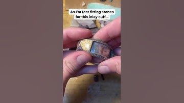 How tight should stones be cut for inlay jewelry?