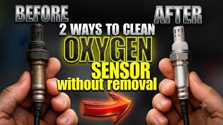 2 Fast Ways to Clean an O2 Sensor WITHOUT Removing It!