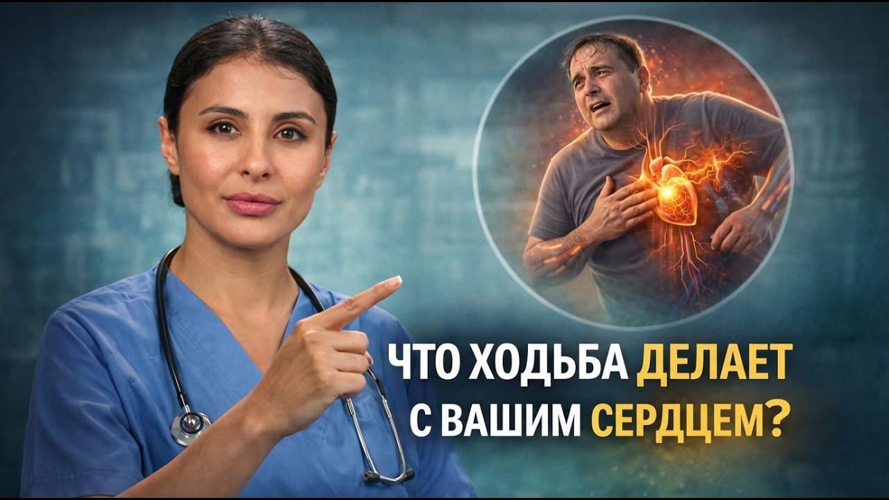 🚶‍♀️ Что на самом деле ХОДЬБА делает с вашим сердцем — по словам кардиолога