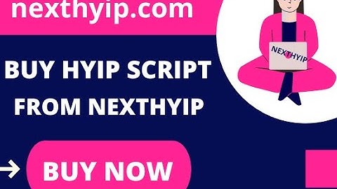 PHP HYIP SCRIPT FROM NEXTHYIP