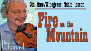Miniatura del video "Fire on the Mountain- bluegrass/ old time fiddle lesson"