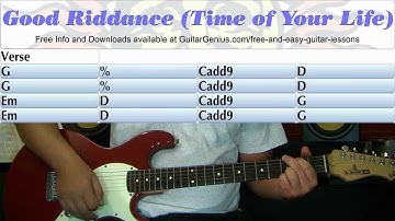 Good Riddance (Time of Your Life) - Green Day | Free and Easy Guitar Lessons