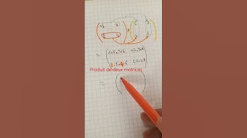 produit de deux matrices