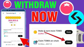TOMARKET UPDATE: HOW TO CLAIM/WITHDRAW TOMA TO BITGET WALLET | HOW TO COPY APTOS ADDRESS ON BITGET