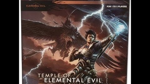 Dungeons & Dragons: Temple of Elemental Evil unboxing