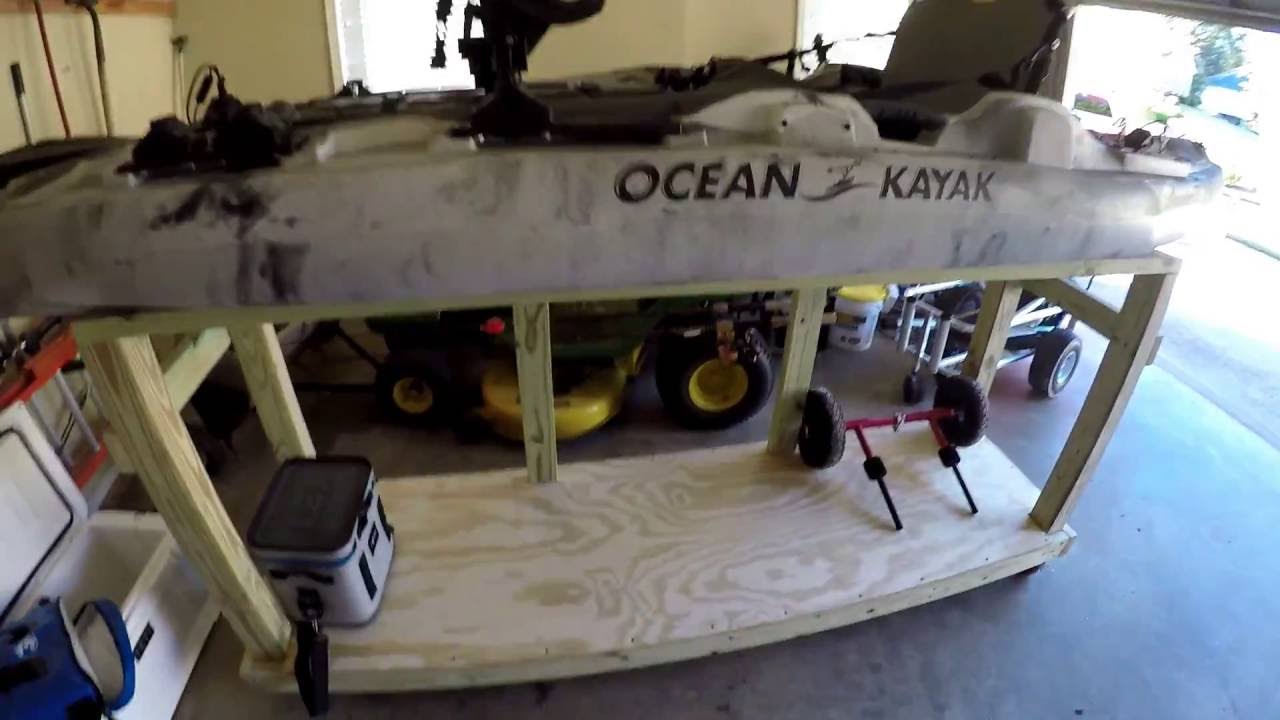 DIY Kayak Cart - YouTube