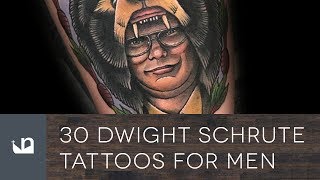 30 Dwight Schrute Tattoos For Men