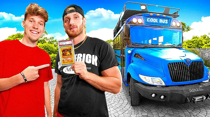 I Traded A Pokmon Card For Logan Paul's Cool Bus